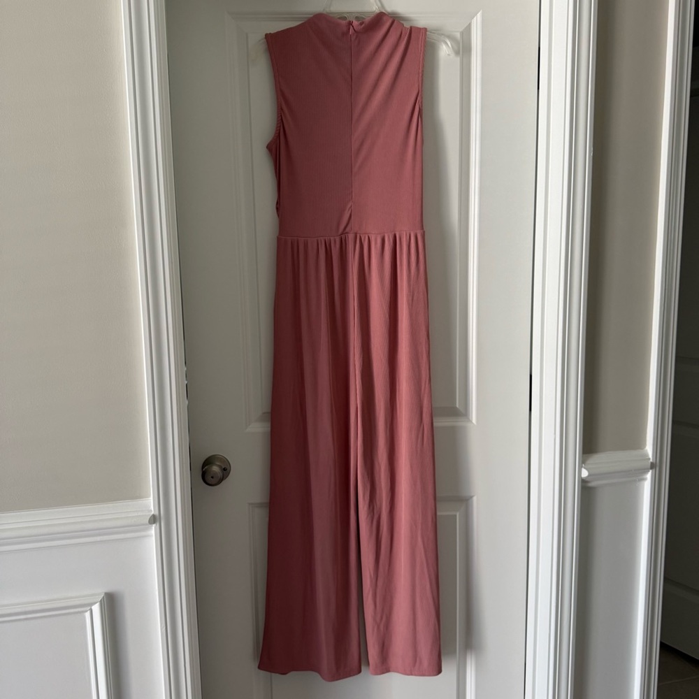 BTFBM Pink Ribbed Romper - Picture 4 of 5
